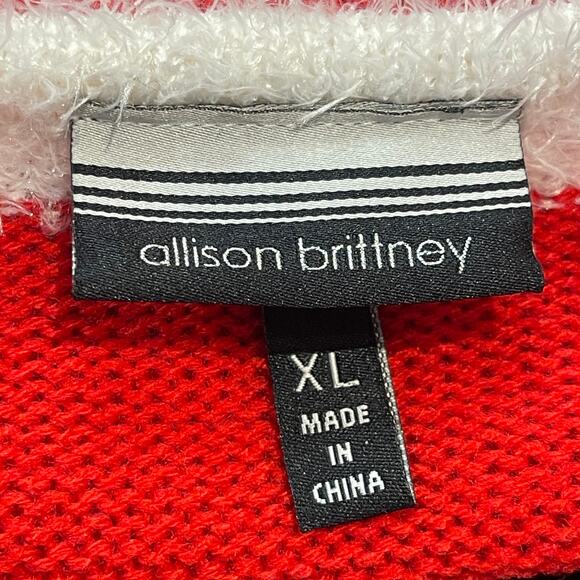 Allison Brittney Santa Suit Yourself Christmas Sweater Dress Size XL - Picture 3 of 4